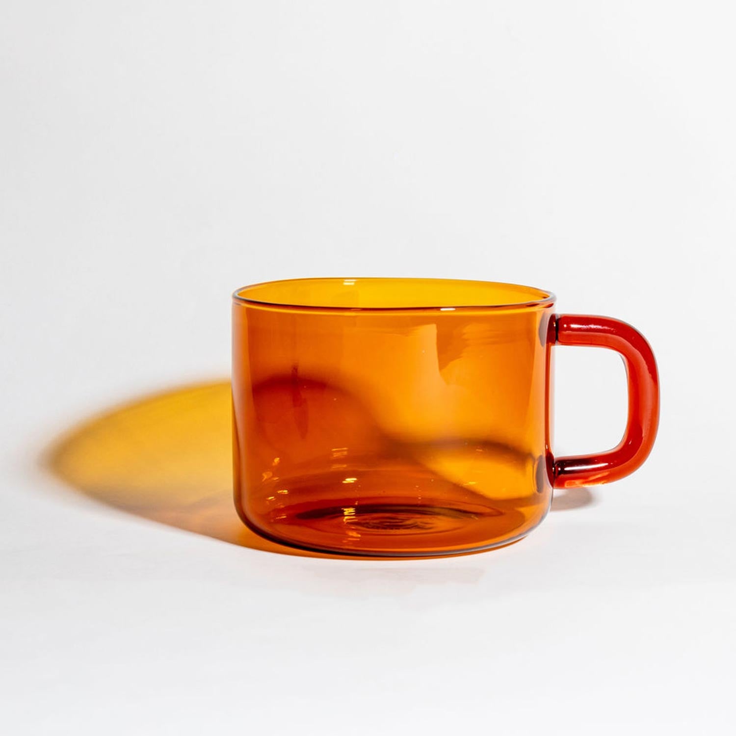 Chá Glass Mug Amber – Kindko